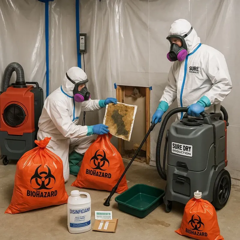 Contaminated Water Handling Protocols process in Milford, NE
